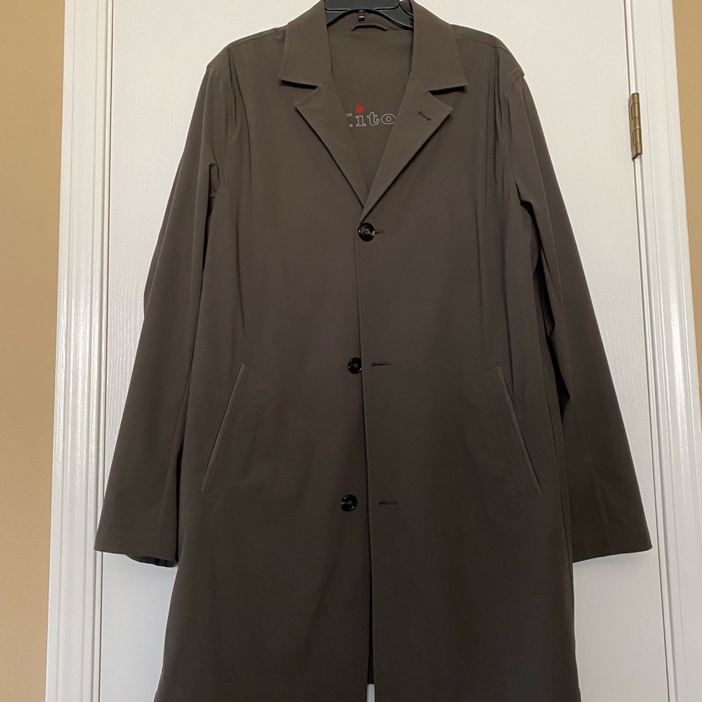 kiton lightweight jacket coat